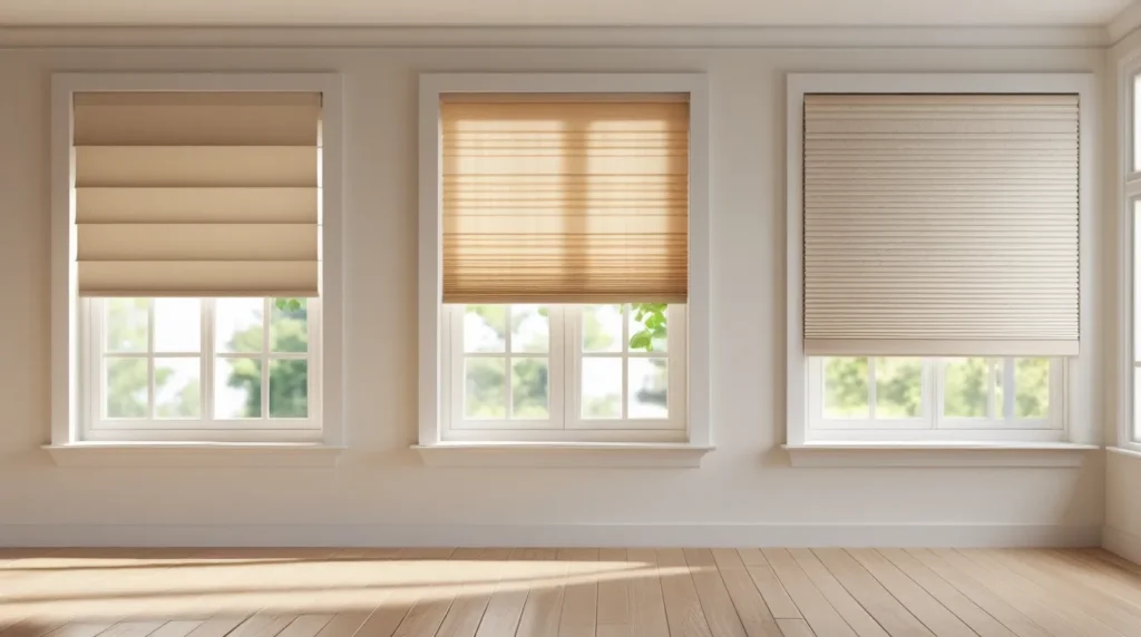Paper, Fabric, and Pleated Temporary Blinds Explained