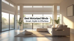 best motorized blinds