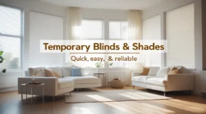 temporary window coverings
