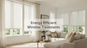 Energy efficient window treatments