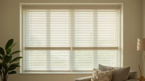 blinds up or down for privacy