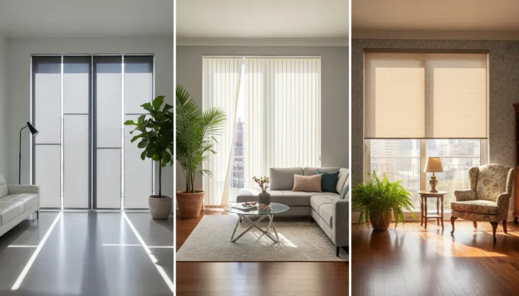 Creative Sliding Door Blinds Ideas That Match Different Interior Design Styles